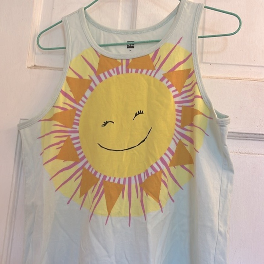 Tea Collection girls sunshine tank top in size 14